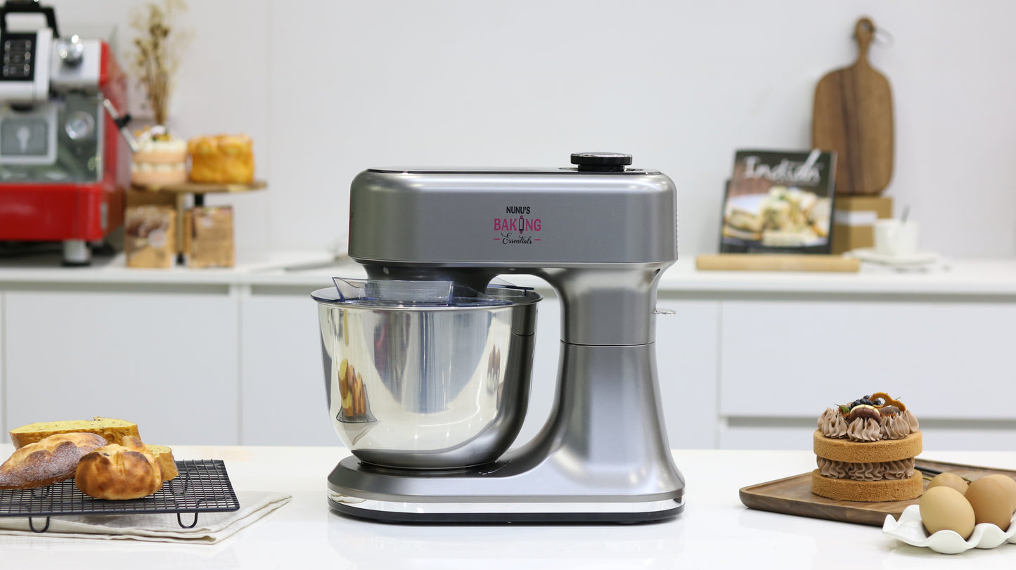 5L Silver Nunu Touchscreen Stand Mixer - Lil Bit