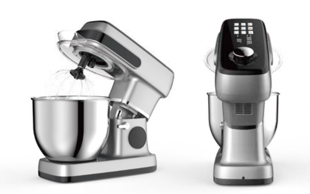 10L Silver Nunu Touchscreen Stand Food Mixer