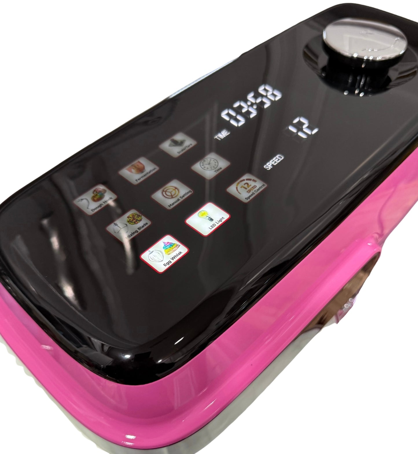 10L Pink Nunu Touchscreen Stand Food Mixer