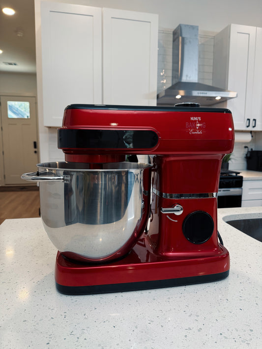 10L Red Nunu Touchscreen Stand Food Mixer