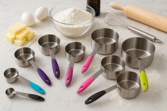 Stainless Steel Measuring Cup Set – 8 Piece